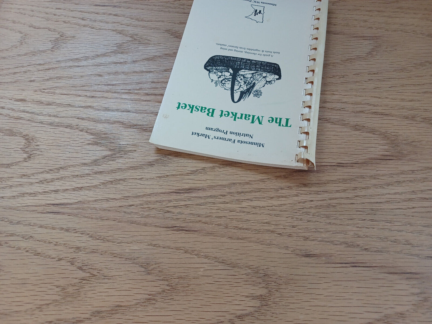 Minnesota Farmers' Market Nutrition Program Market Basket Cookbook