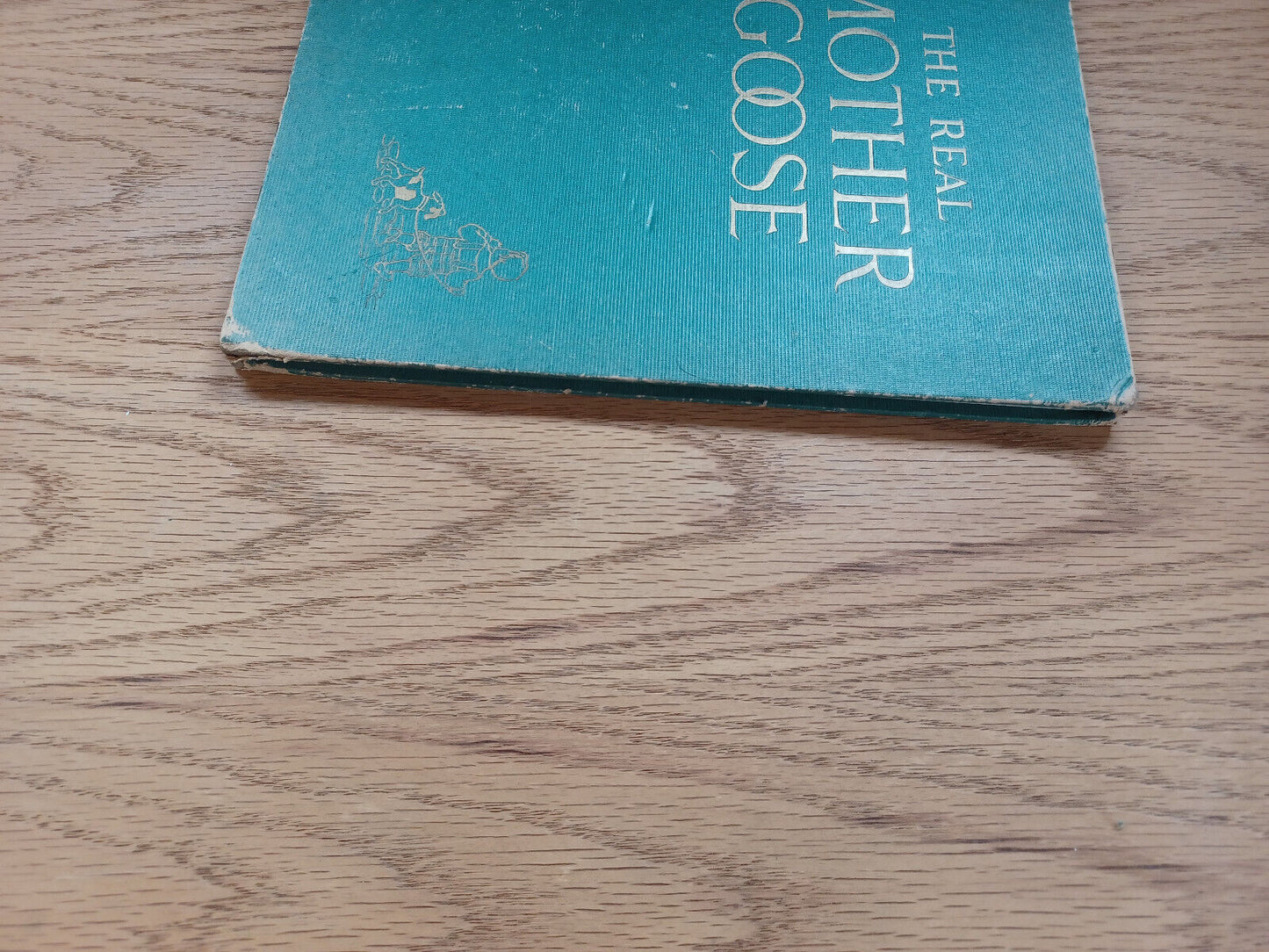 The Real Mother Goose 1948 Hardcover Illustrated By Blanche Fisher Wright