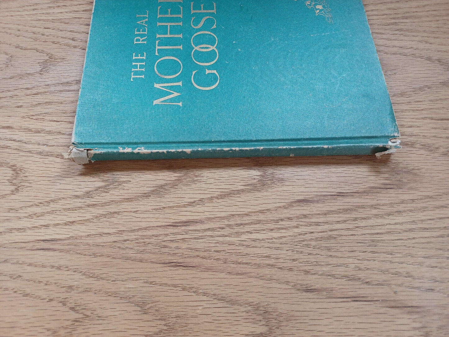 The Real Mother Goose 1948 Hardcover Illustrated By Blanche Fisher Wright