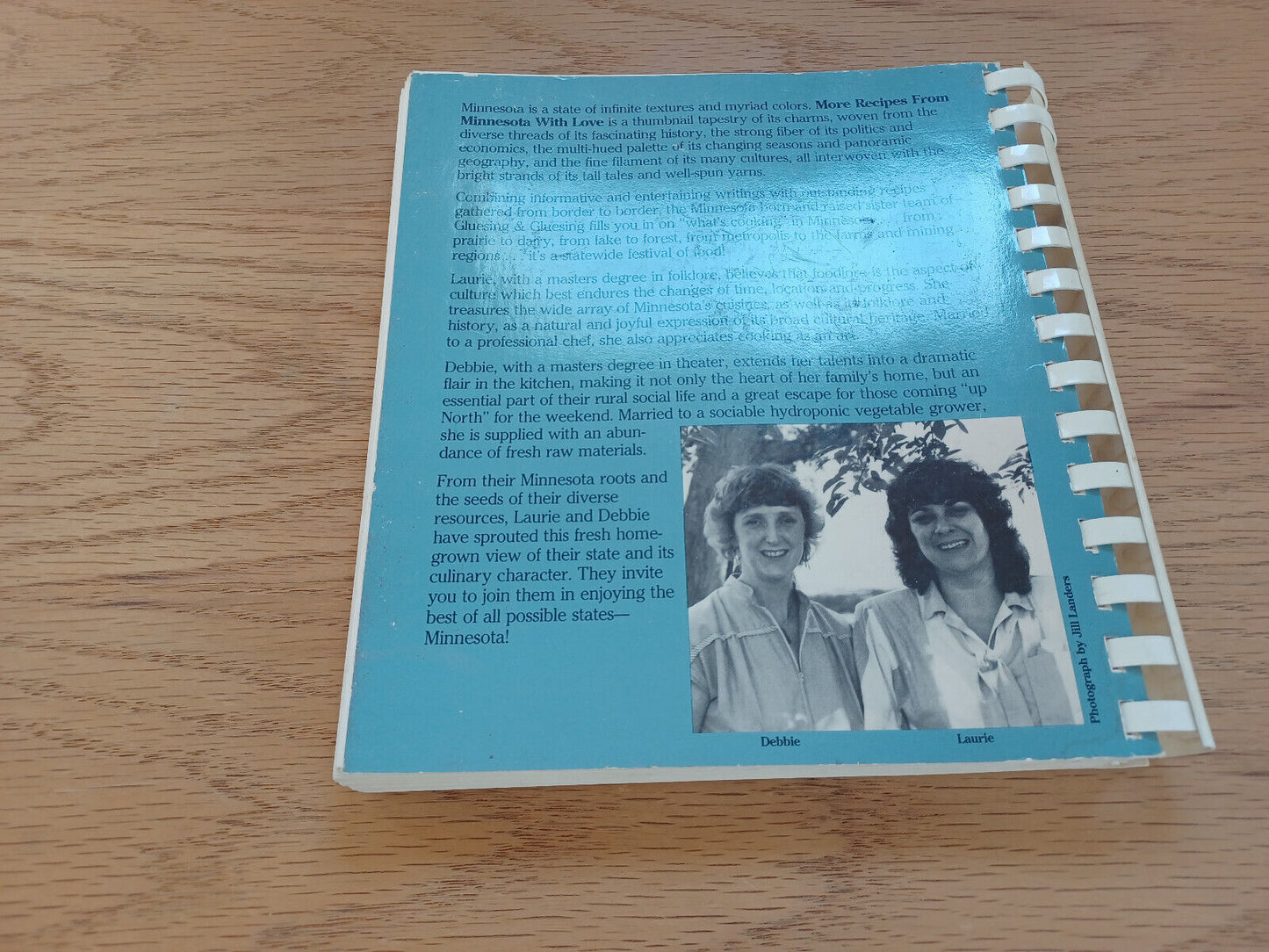 More Recipes From Minnesota w/Love Volume Ii Laurie Gluesing 1985 1St Printing
