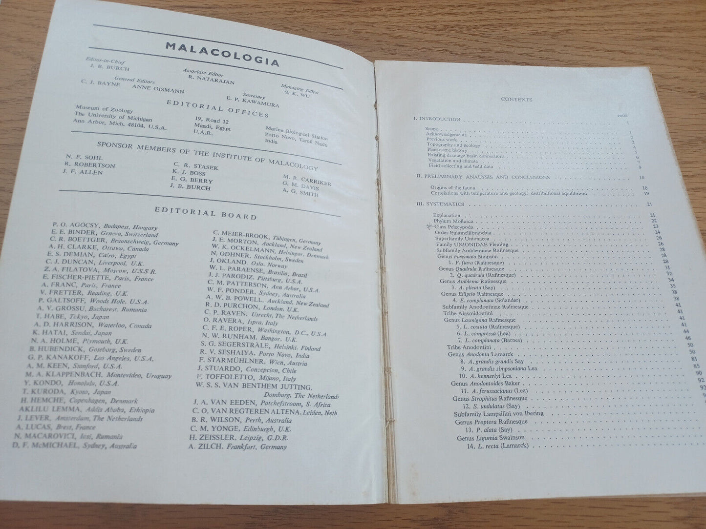 Malacologia The Freshwater Molluscs Of The Canadian Interior Basin 1973
