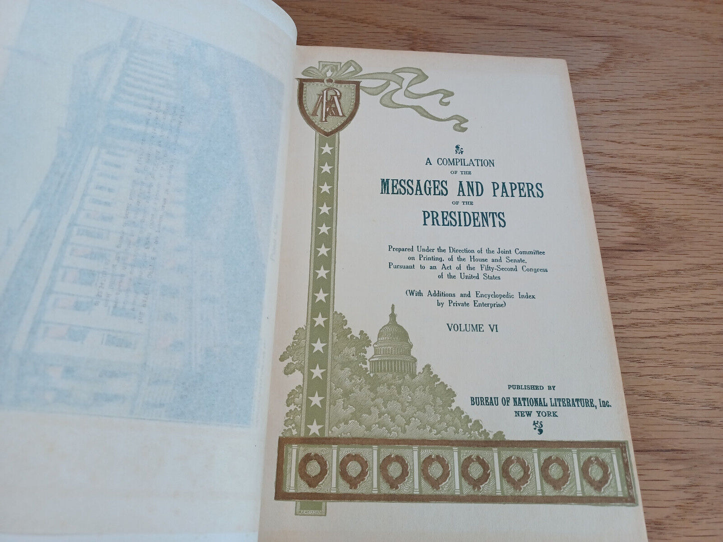 Compilation Of Messages And Papers Of The Presidents Volume Vi 1897