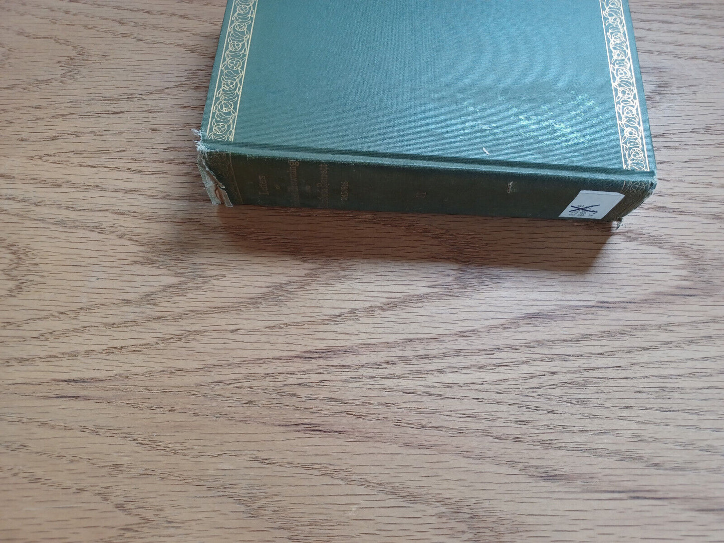 Letters Of Robert Browning And Elizabeth Barrett Vol Ii 1898