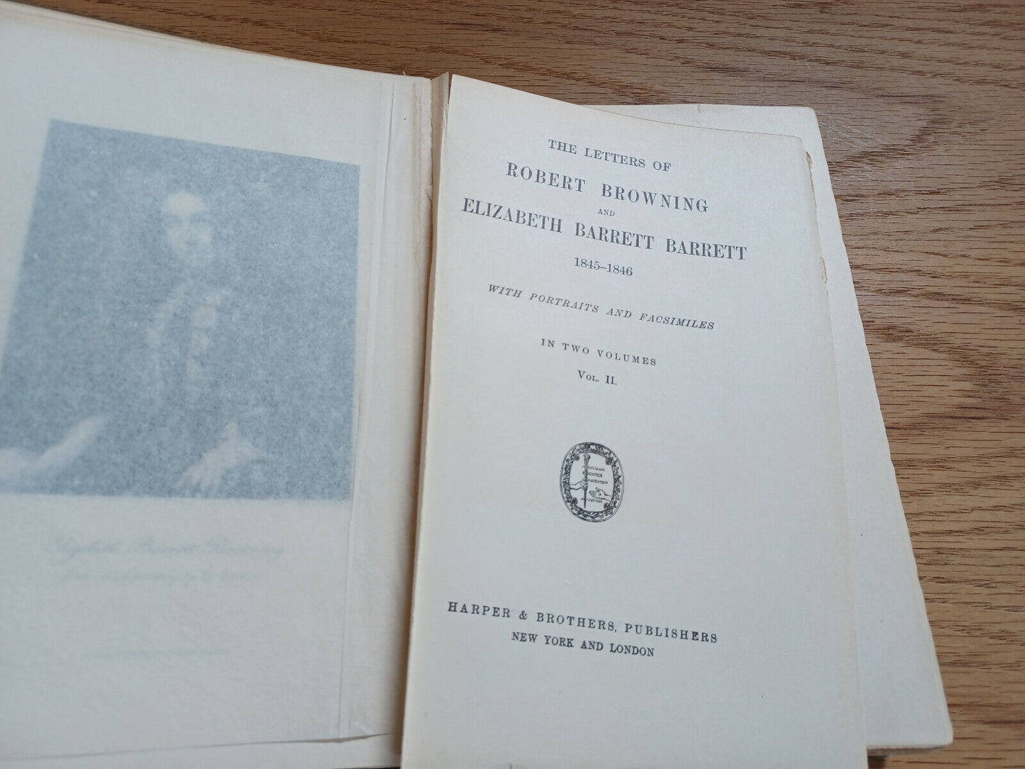 Letters Of Robert Browning And Elizabeth Barrett Vol Ii 1898