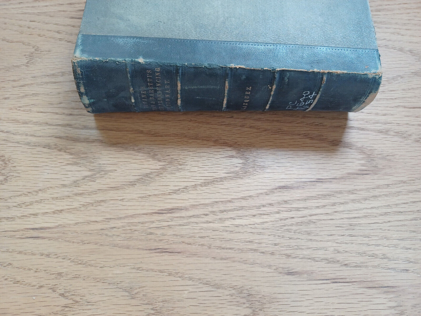 Pronouncing Dictionary Spanish And English Languages Mariano 1852
