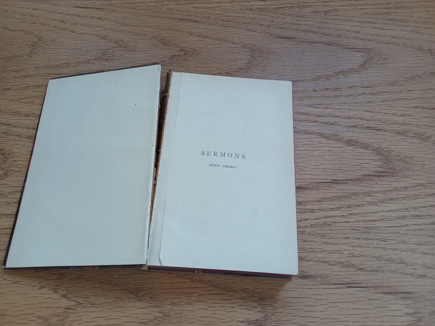 Sermons Frederick W Robertson First Series 1888 New Edition