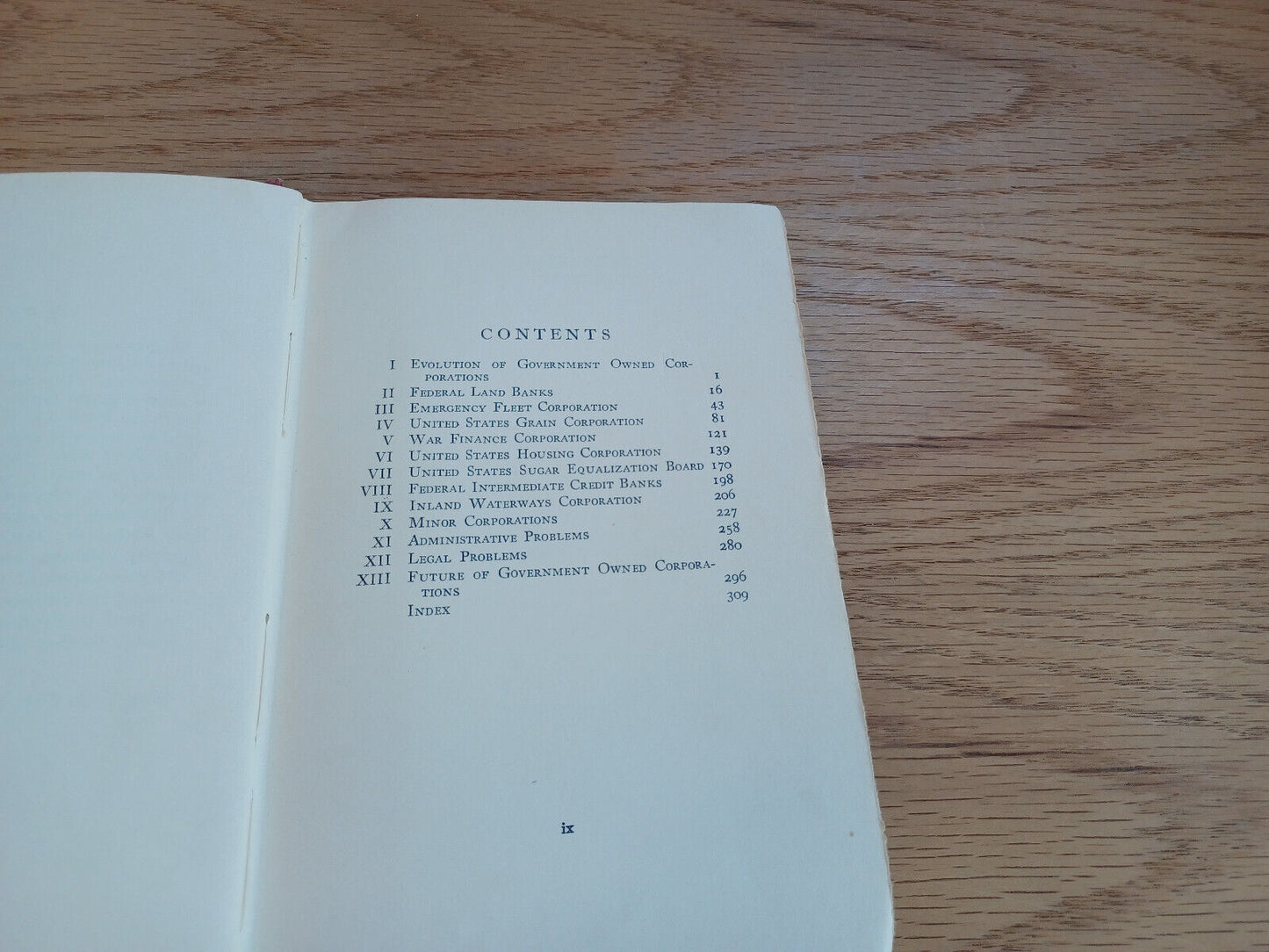Government Owned Corporations Harold Archer Van Dorn 1926