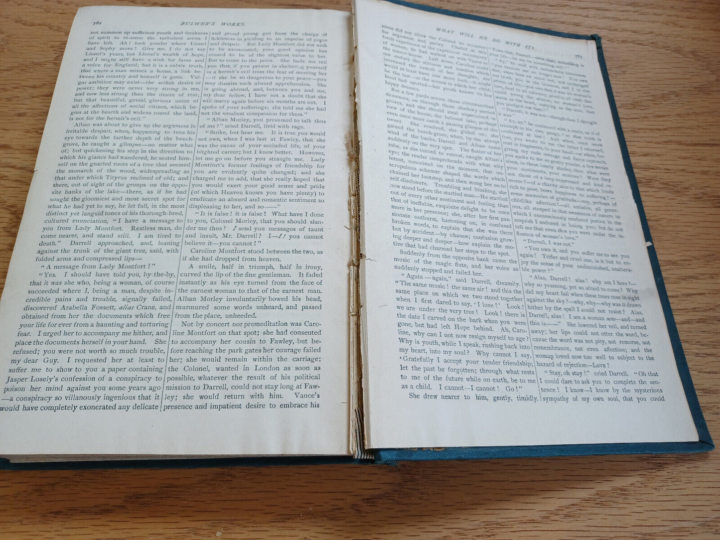 The Works Of Edward Bulwer Lytton The Parisians What Will He Do With It Vol Iv
