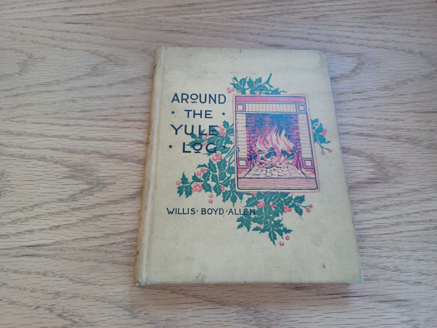 Around The Yule Log Willis Boyd Allen 1898