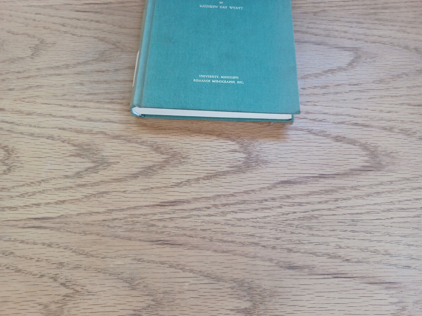 Unanimistic Imagery In Twentieth Century French Literature Kathryn Wyatt 1974
