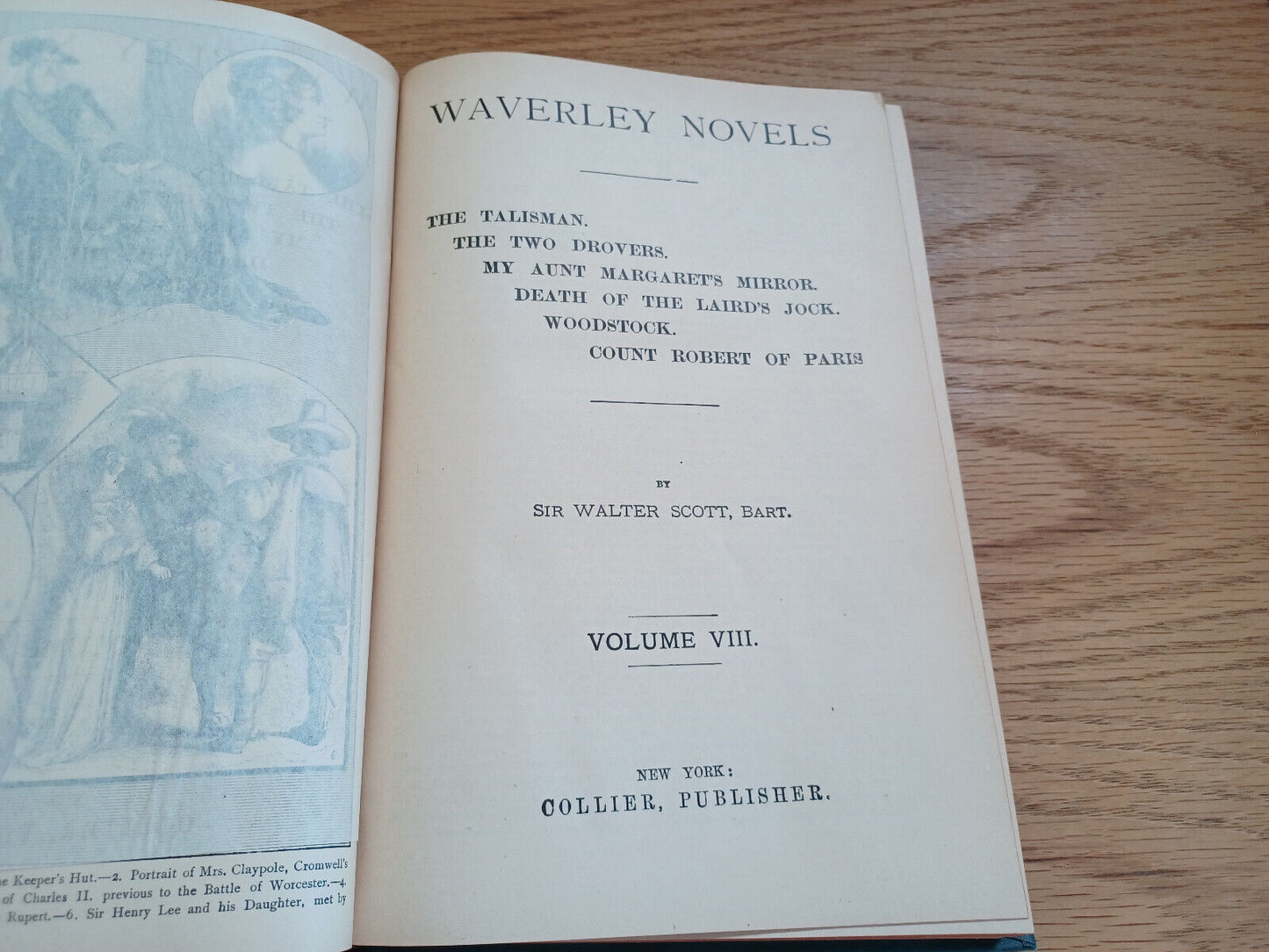 Waverley Novels Sir Walter Scott Volume Viii Talisman Two Drovers Aunt