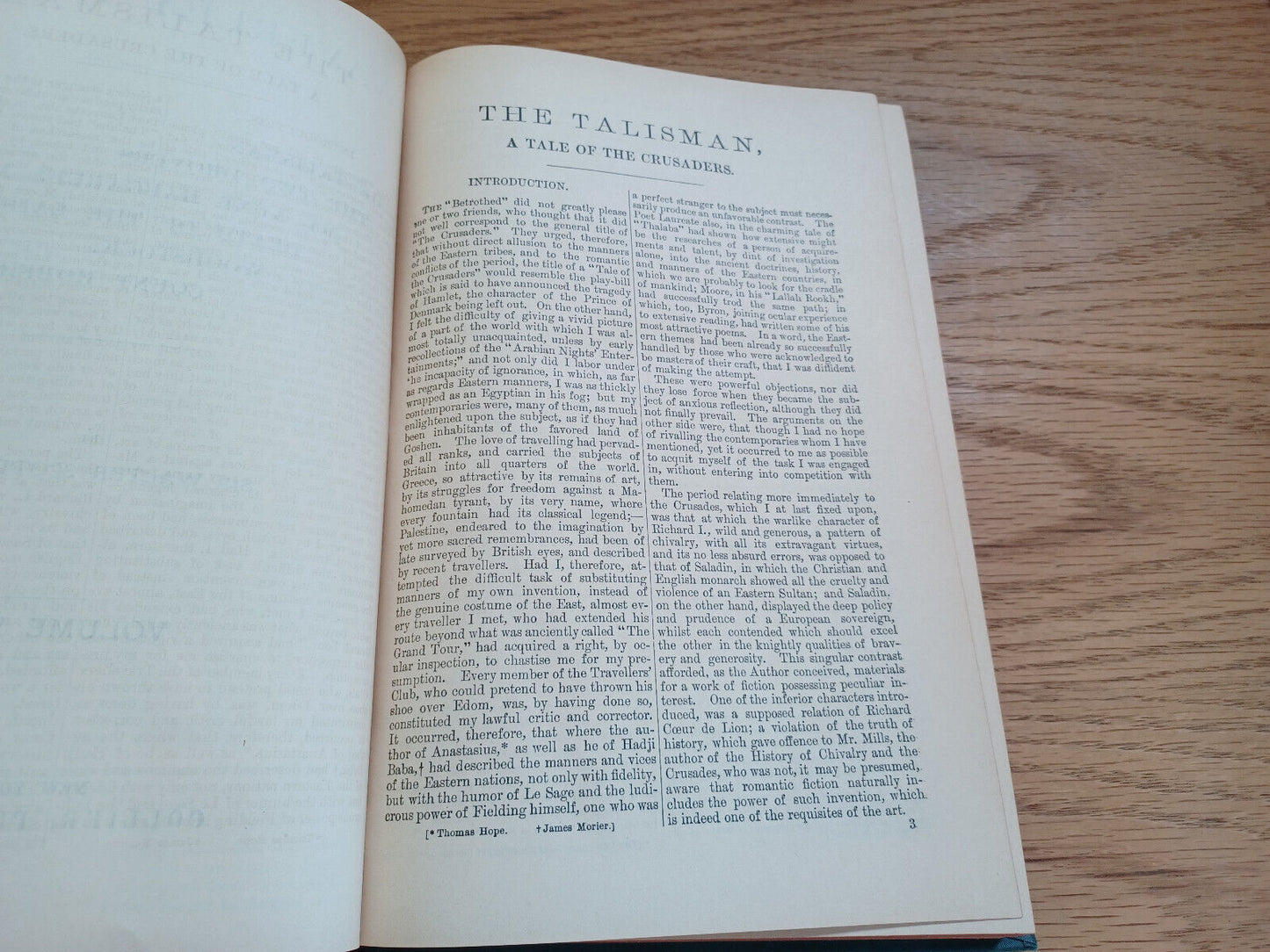 Waverley Novels Sir Walter Scott Volume Viii Talisman Two Drovers Aunt