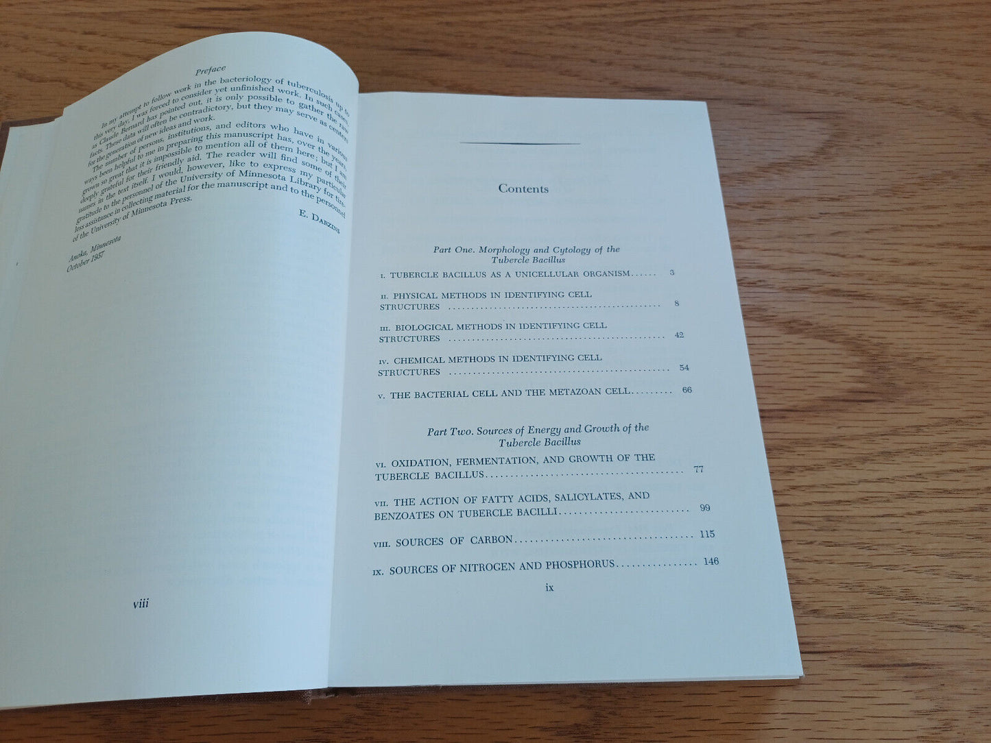 The Basteriology Of Tuberculosis Egons Darzins 1958
