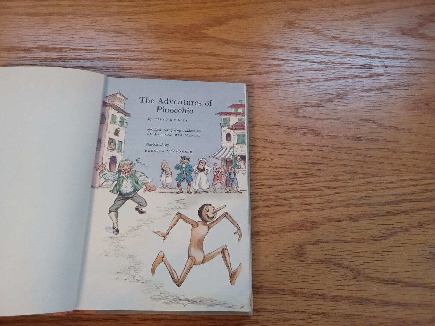 Best In Children'S Books The Adventures Of Pinocchio By Carlo Collodi 1960