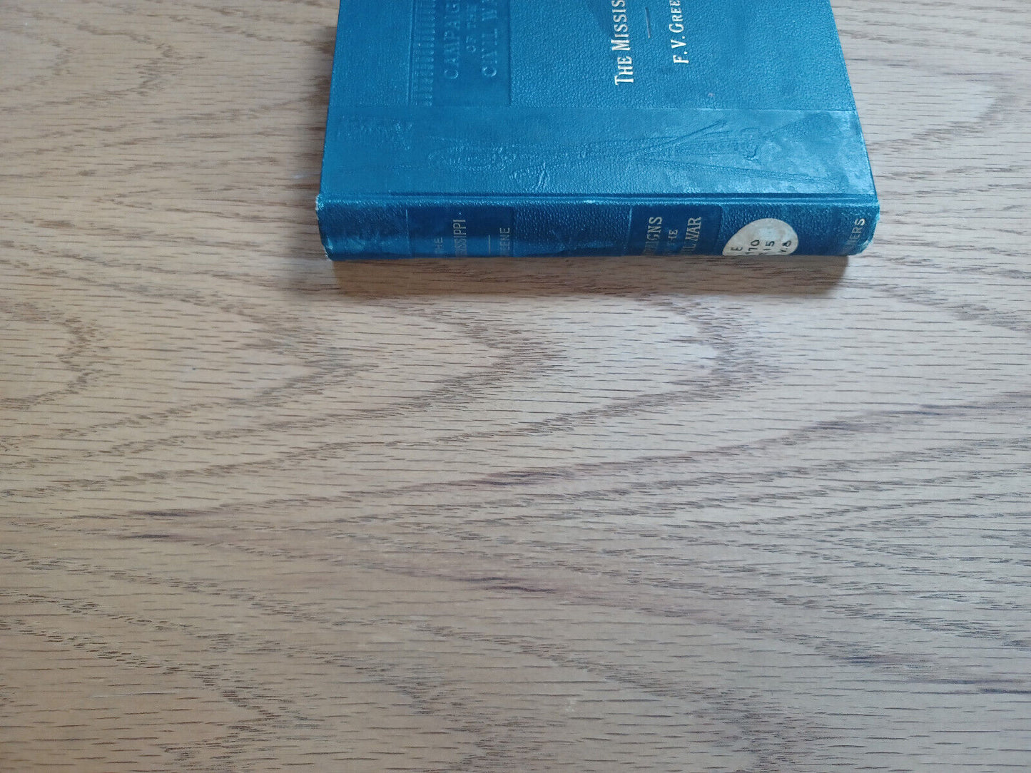The Mississippi Francis Vinton Greene 1887 Campaings Of The Civil War Viii
