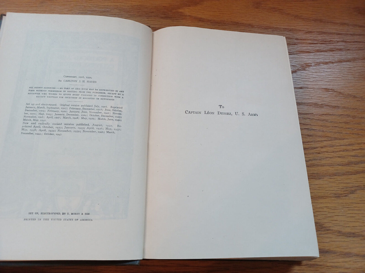 A Political And Cultural History Of Modern Europe Volume One 1932 Carlton Hayes