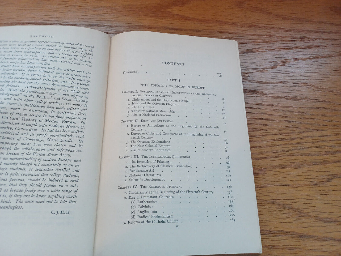 A Political And Cultural History Of Modern Europe Volume One 1932 Carlton Hayes