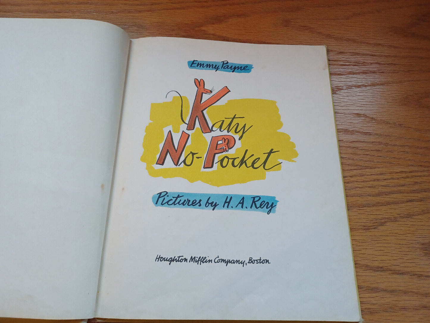 Katie No Pocket By Emmy Payne 1944