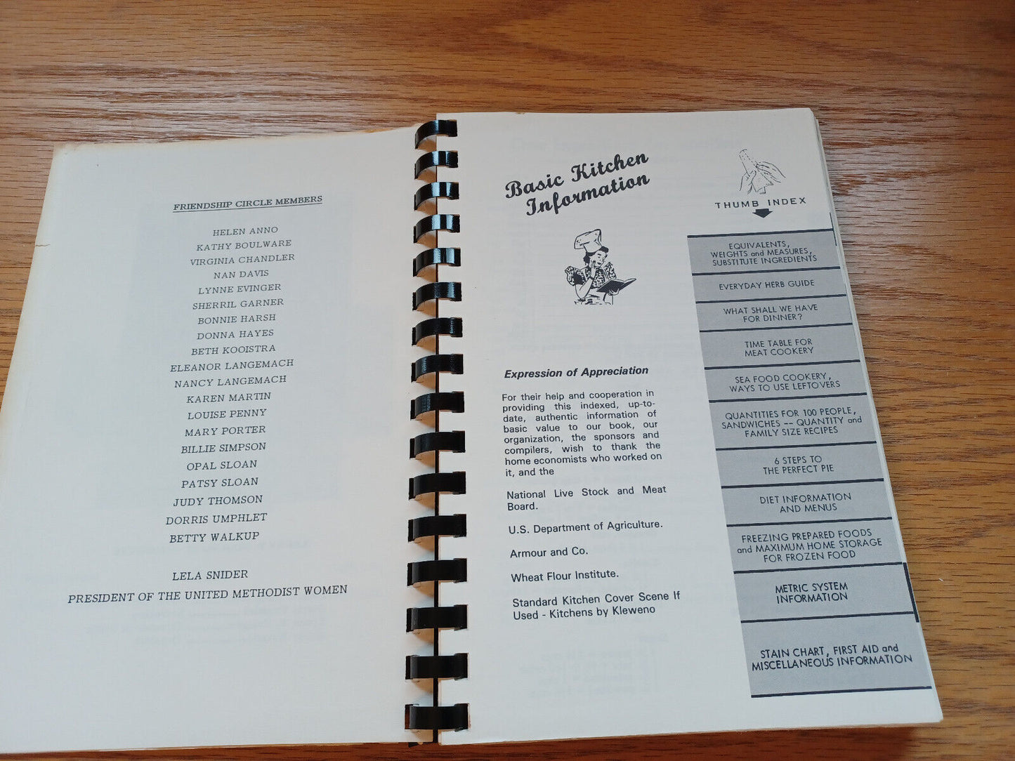 Book Of Favorite Recipes Friendship Circle Of Francis St United Methodist Church