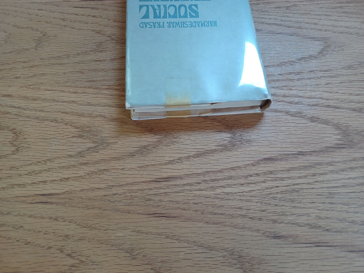 Social Thought The Beginnings Narmadeshwar Prasad 1970 Dust Jacket