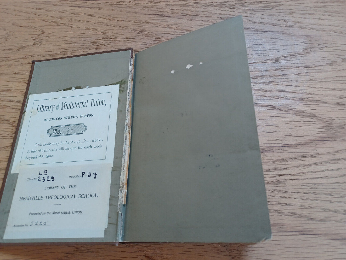 Phillips Exeter Lectures 1887 Mccosh Walker Bartlett