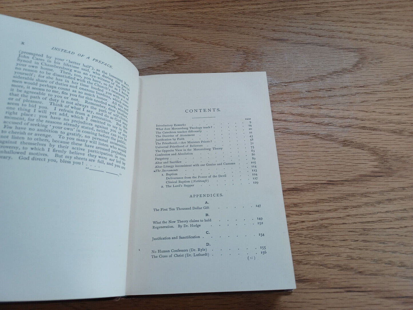 Mercersburg Theology B S Schneck 1874 Protestant And Reformed Doctrine