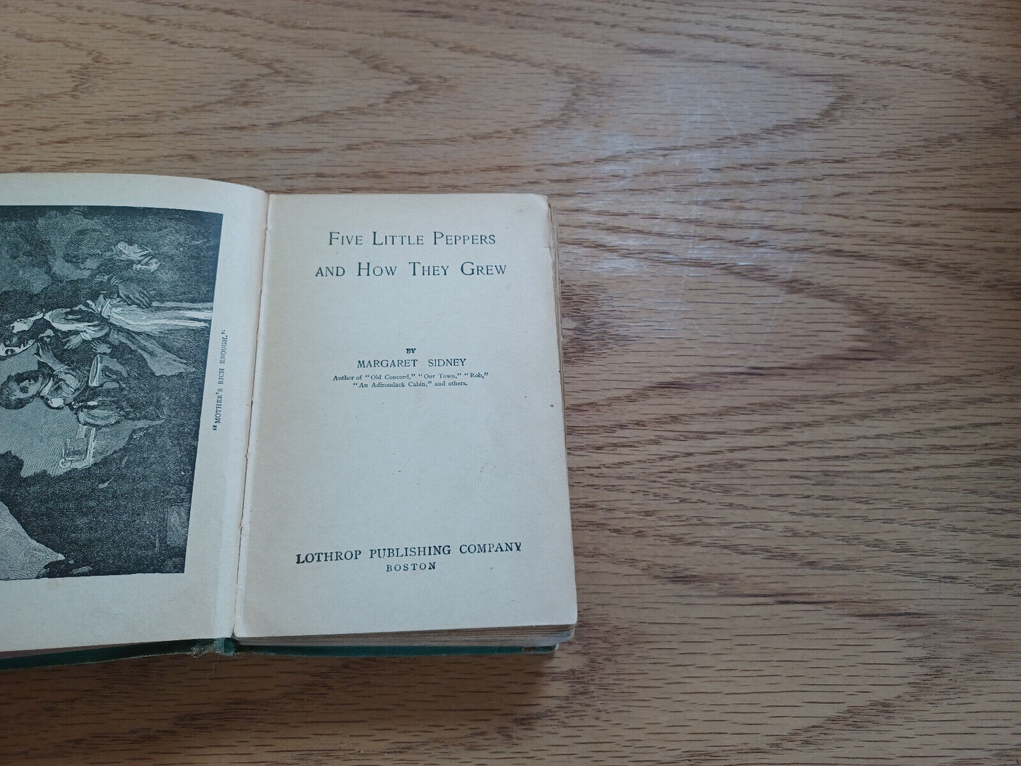 Five Little Peppers And How They Grew Margaret Sidney 1881