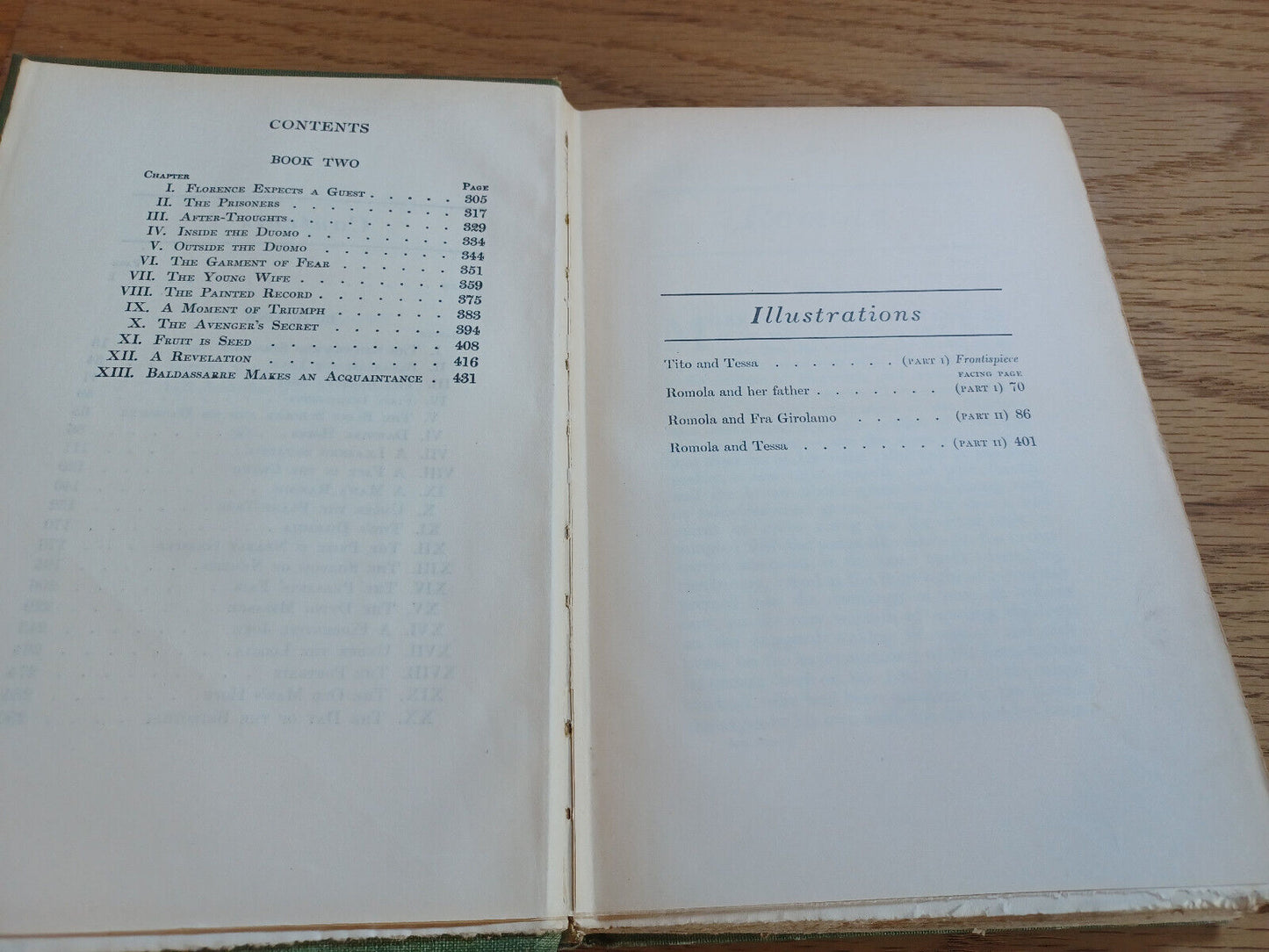 The Works Of George Eliot Vol Iv Edition De Luxe Romola