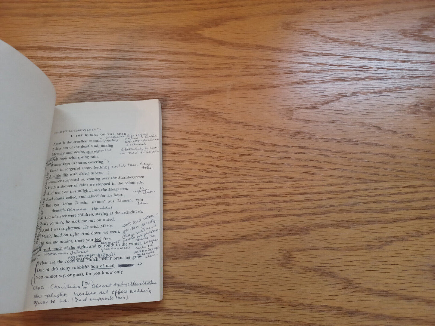 The Wasteland And Other Poems T S Eliot 1958
