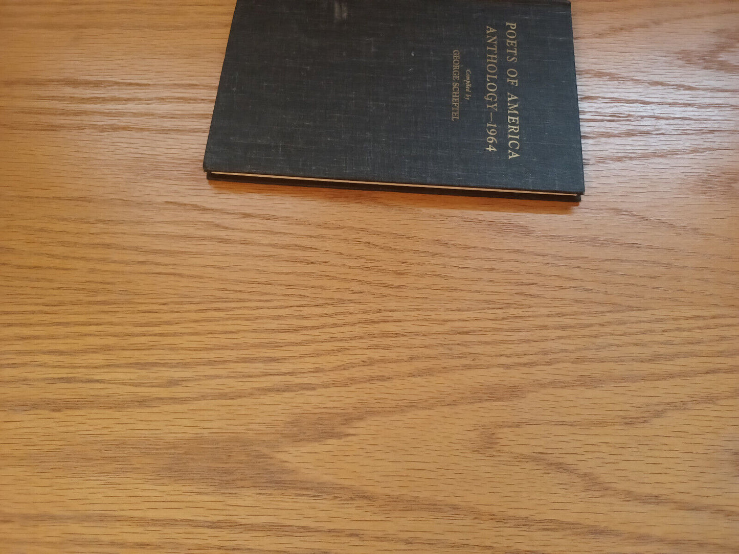 Poets Of America Anthology 1964 George Scheftel