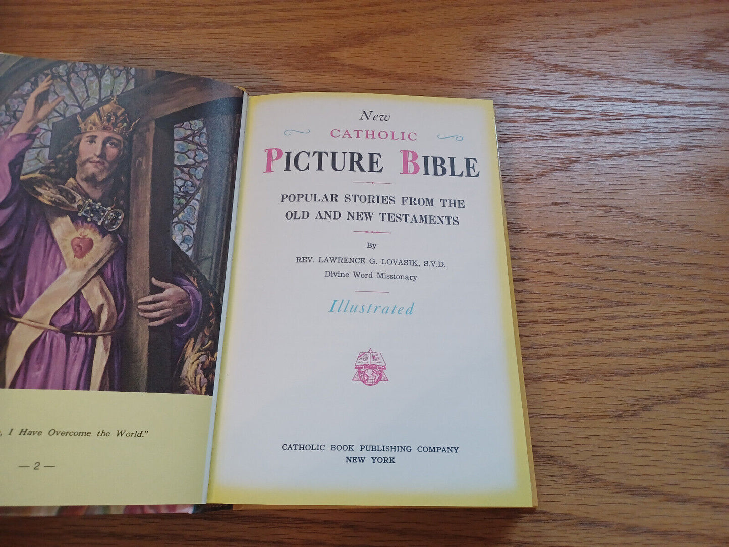 New Catholic Picture Bible Lawrence G Lovasik 1990