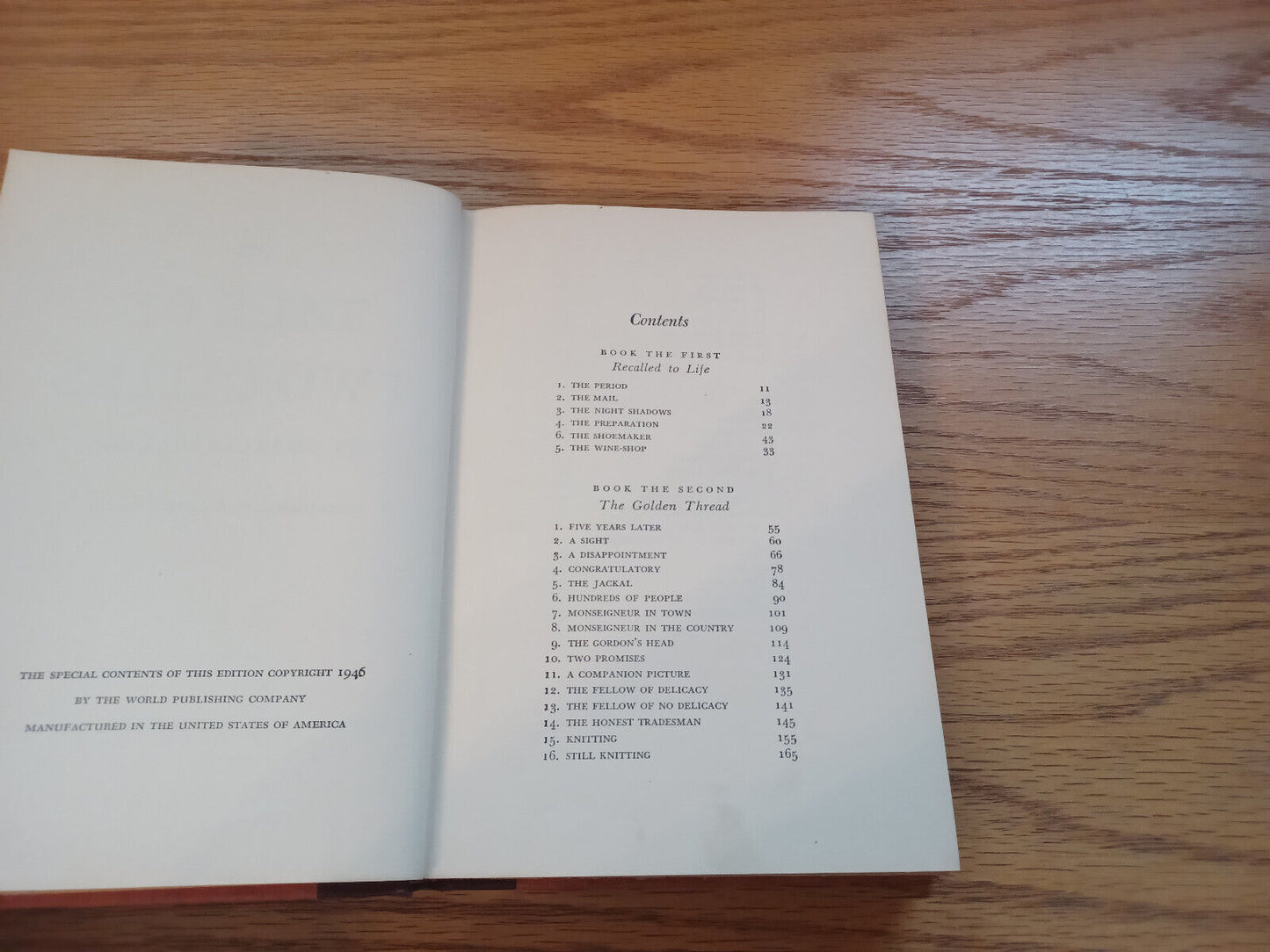 A Tale Of Two Cities Charles Dickens 1946
