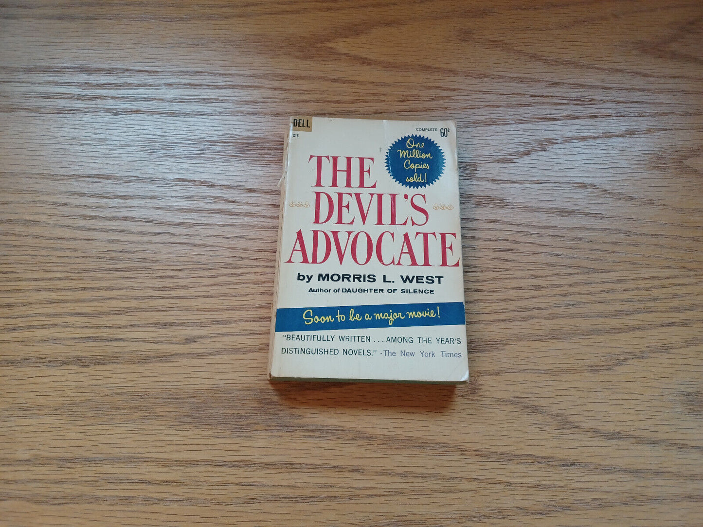 The Devil'S Advocate Morris L West 1961