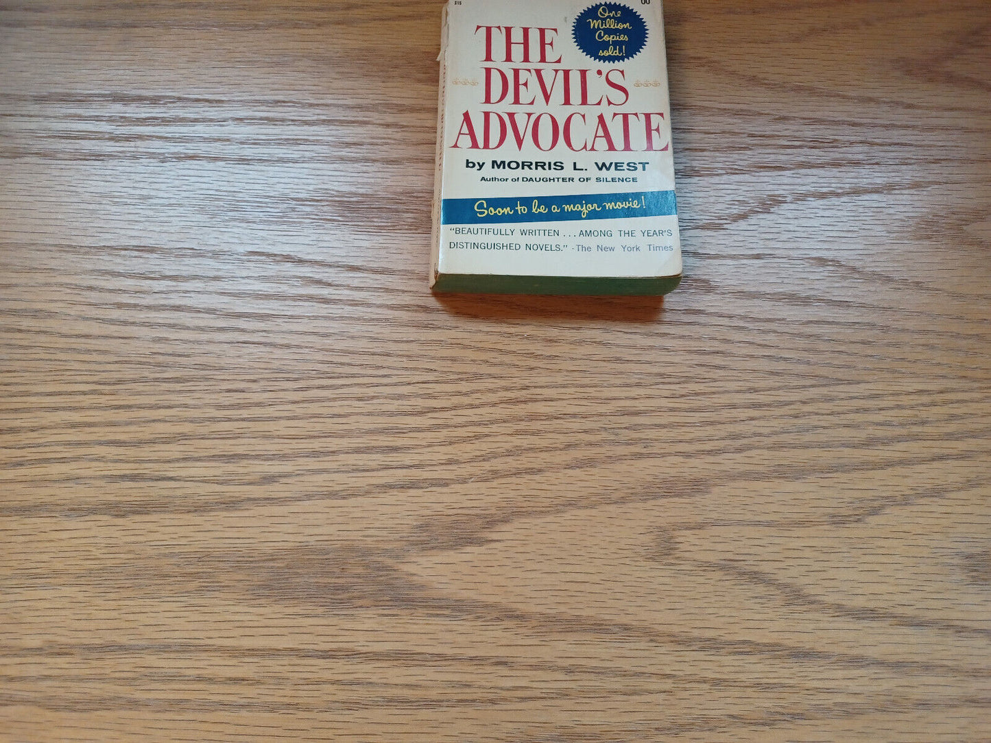 The Devil'S Advocate Morris L West 1961