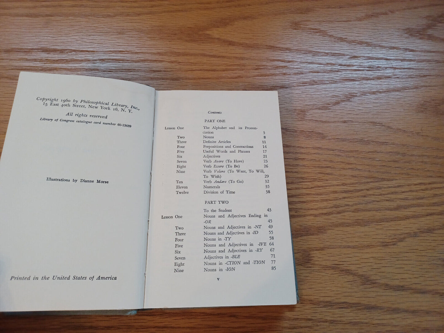 A Shortcut To The Italian Language By Waldo Rigal 1960