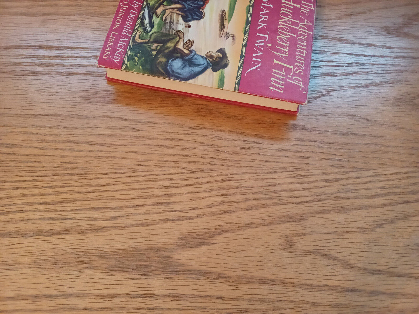 Adventures Of Huckleberry Finn By Mark Twain 1948 Dust Jacket