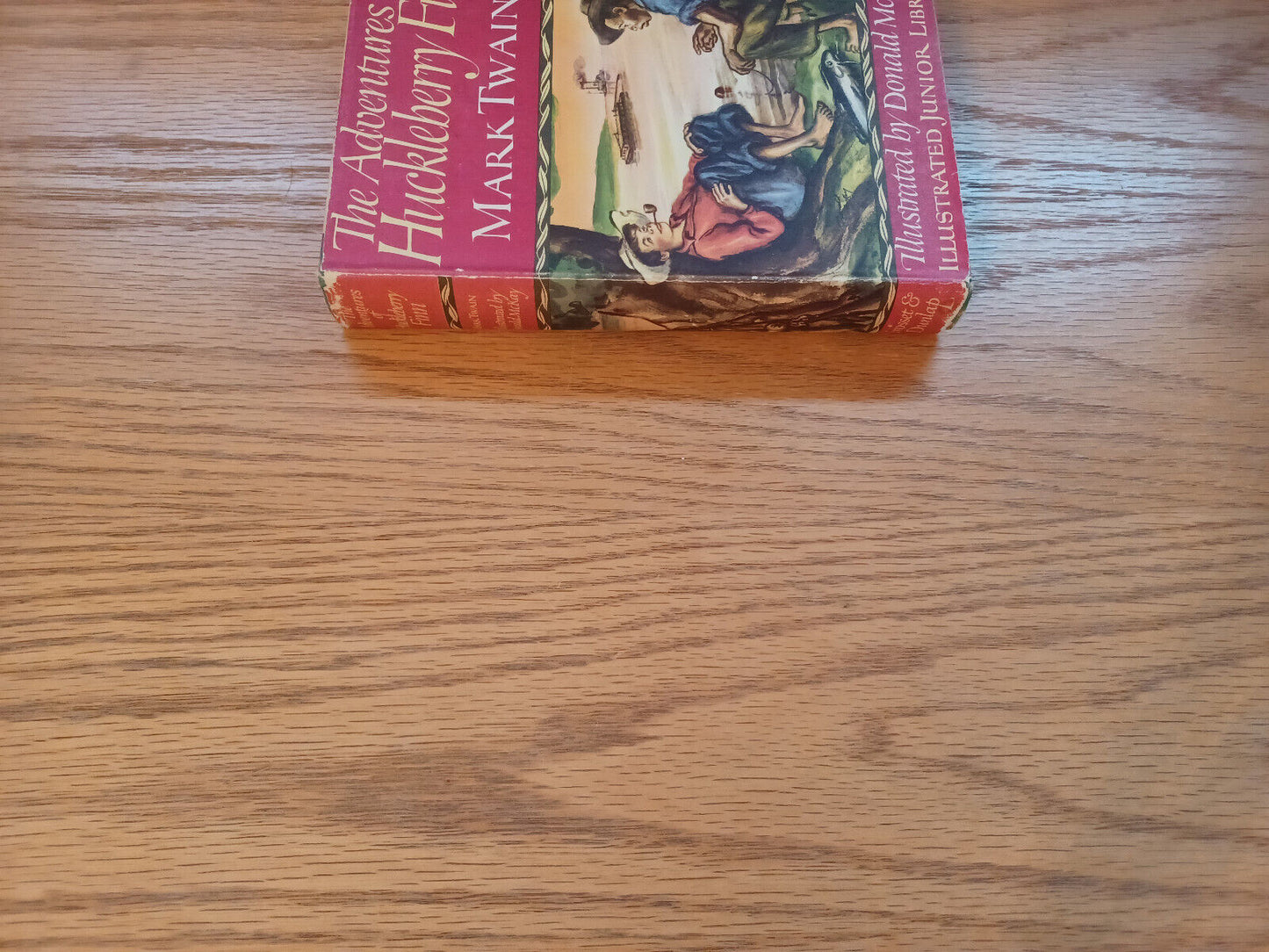 Adventures Of Huckleberry Finn By Mark Twain 1948 Dust Jacket