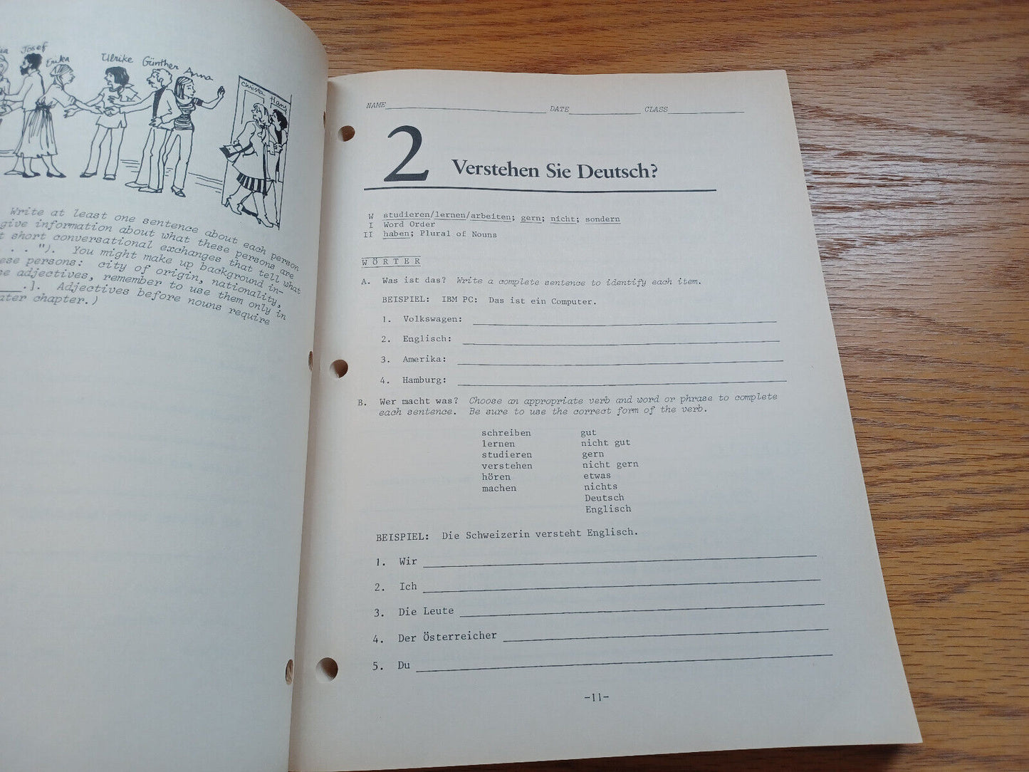 Workbook To Accompany Alles Gute Second Edition Jeanine Briggs 1986