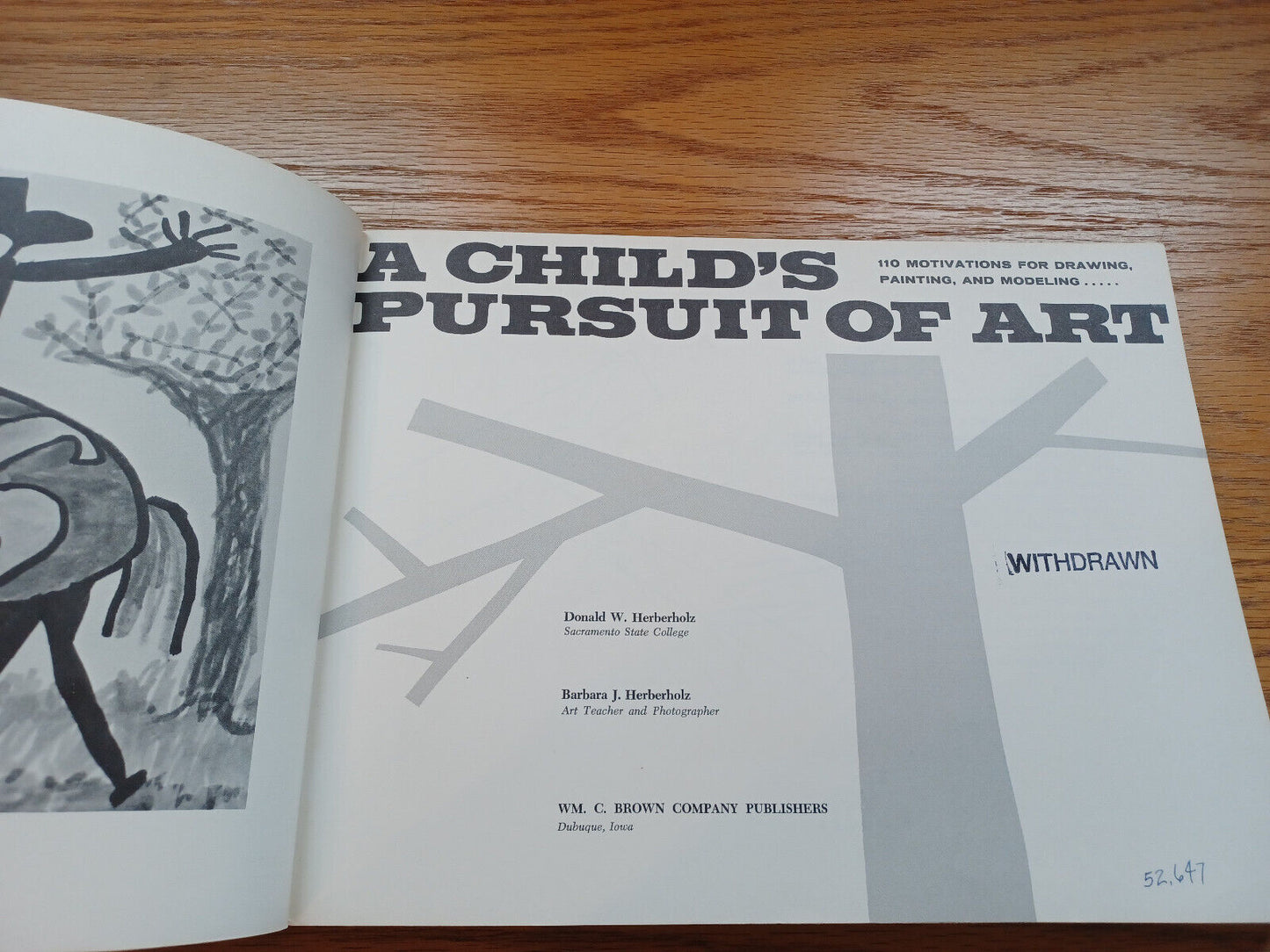 A Child'S Pursuit Of Art Donald And Barbara Herberholz 1969