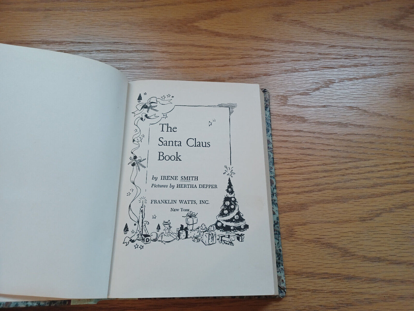 The Santa Claus Book Irene Smith 1956