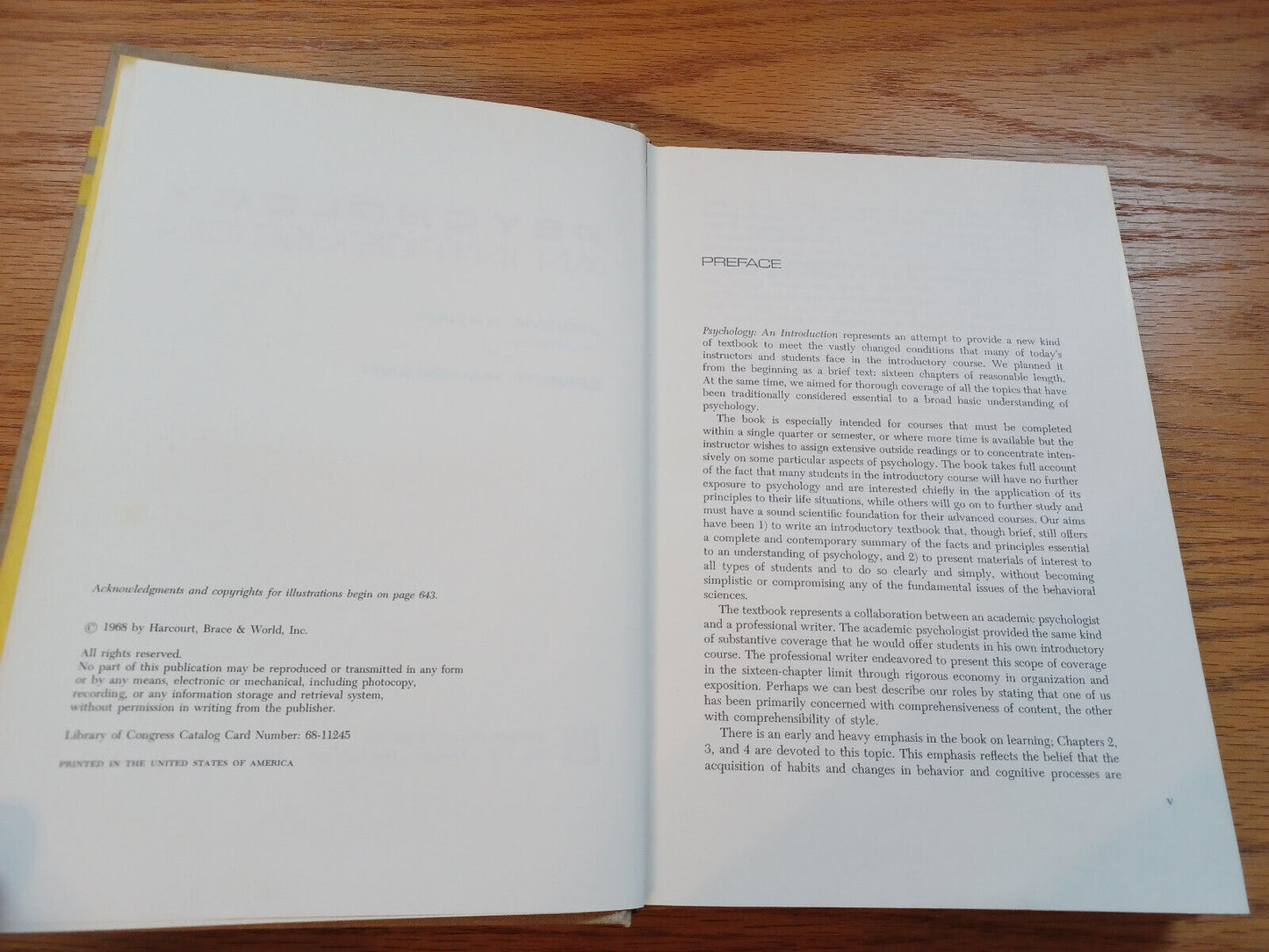 Psychology And Introduction By Jerome Kagan 1968