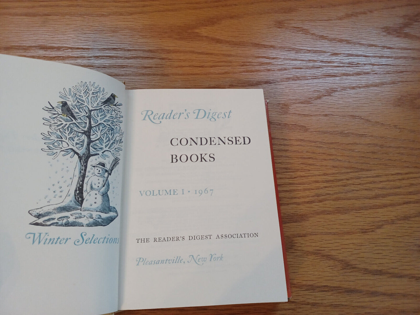 Readers Digest Condensed Books Volume One 1967 First Edition Hardcover