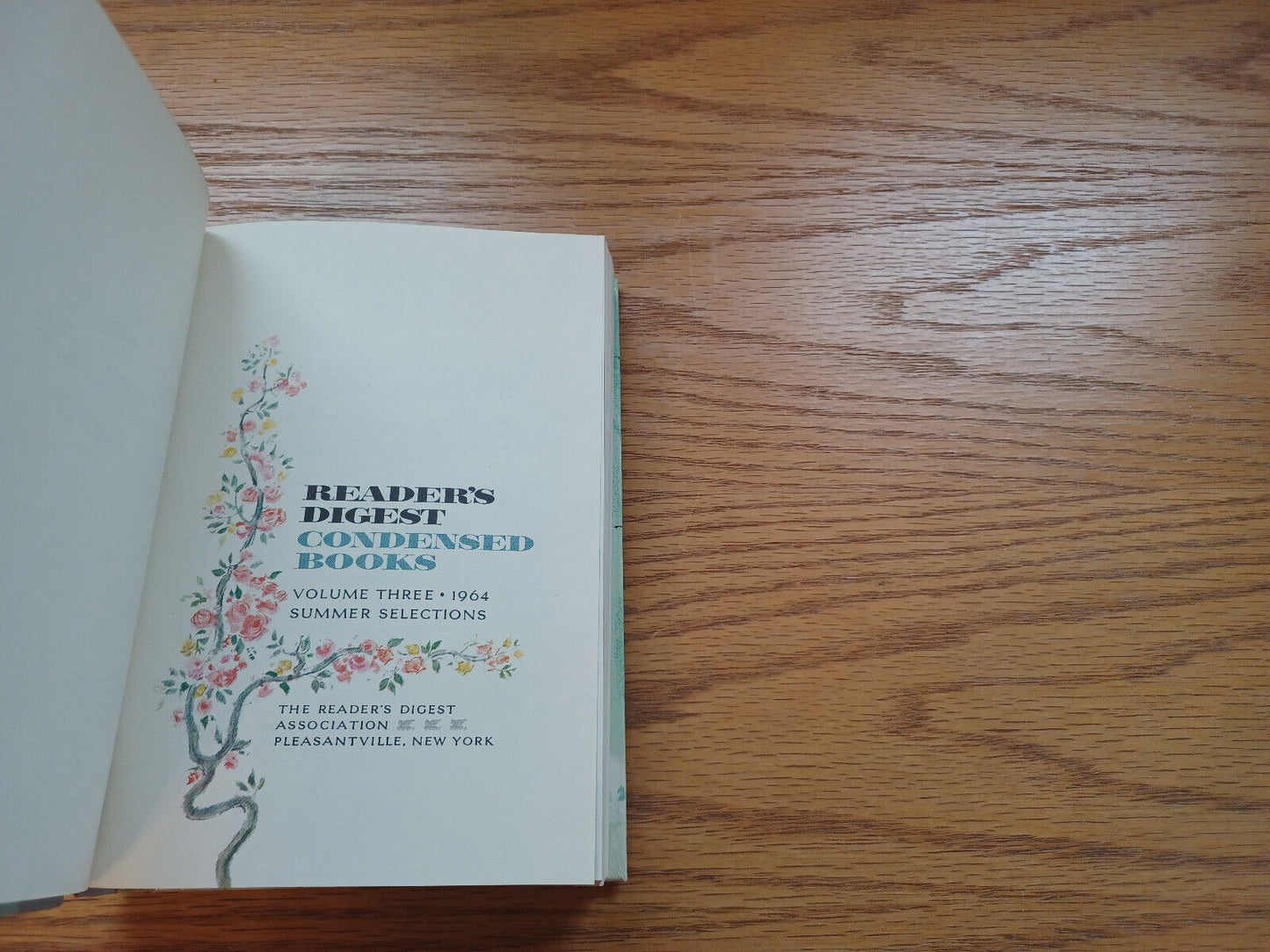 Readers Digest Condensed Books Volume Three 1964 First Edition