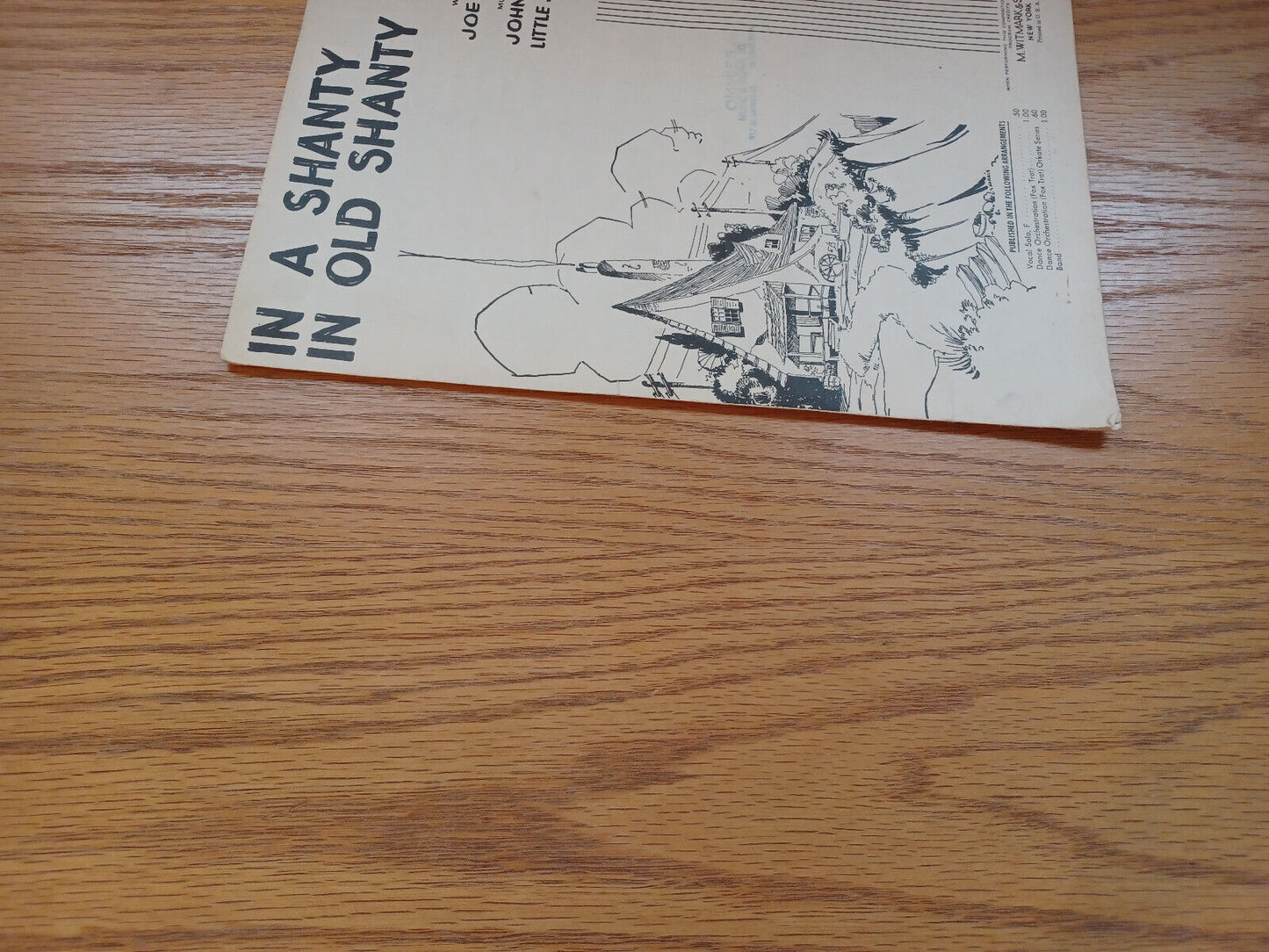 In A Shanty In Old Shanty Town Joe Young John Siras Little Jack Little 1932