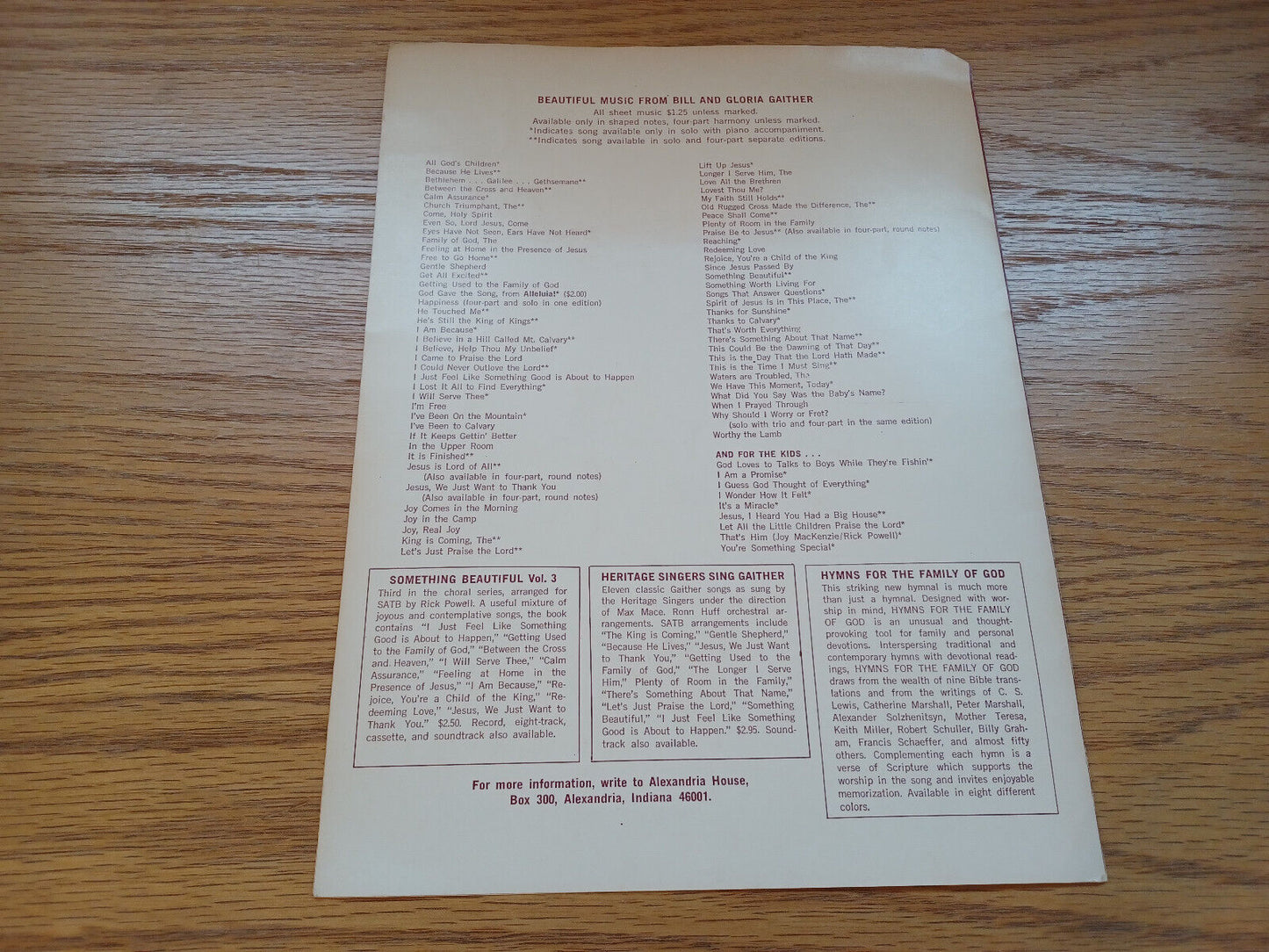 He Touched Me William J Gaither 1963