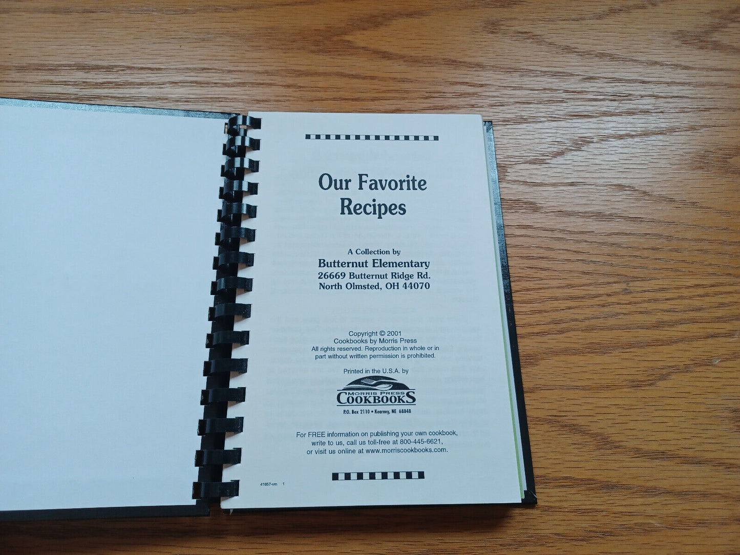 Our Favorite Recipes Buternut Elementary North Olmsted Oh 2001