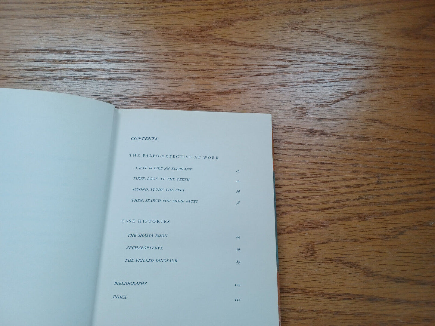 From Bones To Bodies A Story Of Paleontology By William Fox 1959 Dust Jacket