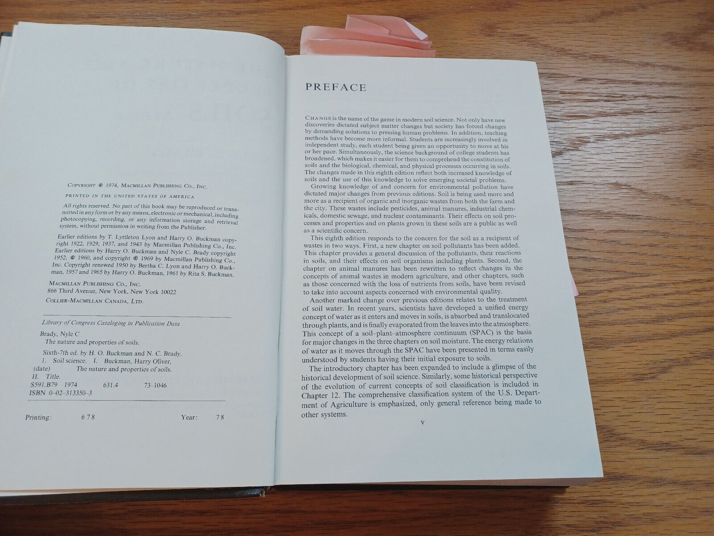 The Nature And Properties Of Soils 8Th Ed Nyle C Brady 1974