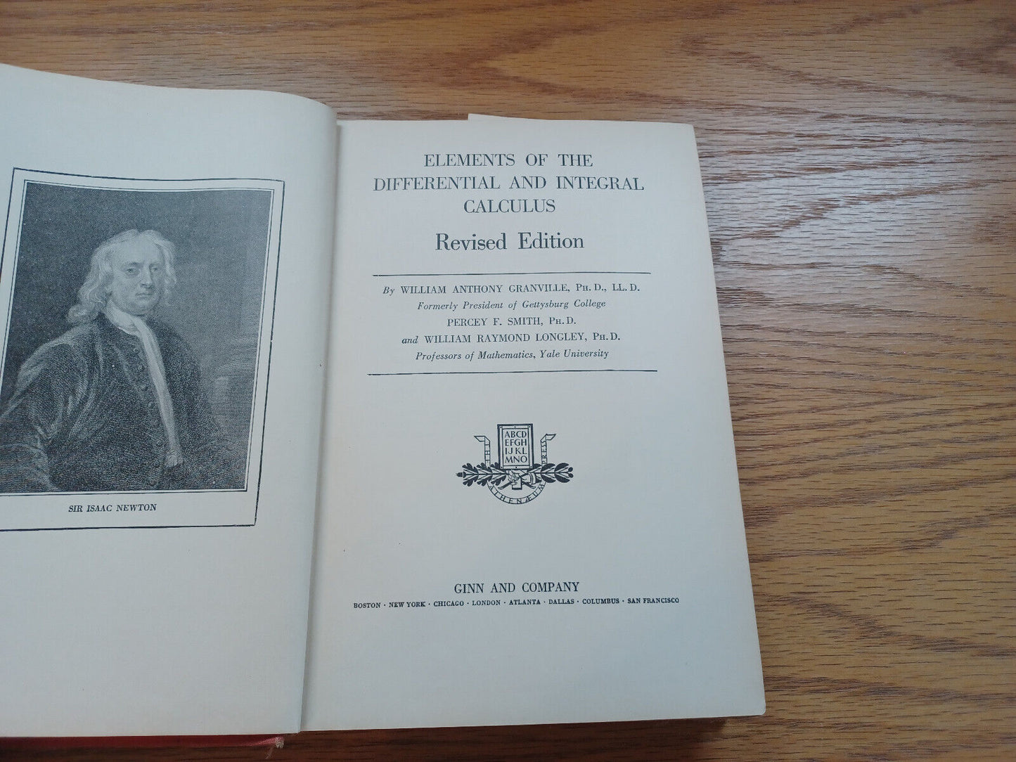 Elements Of The Differential And Integral Calculus By William Granville 1941