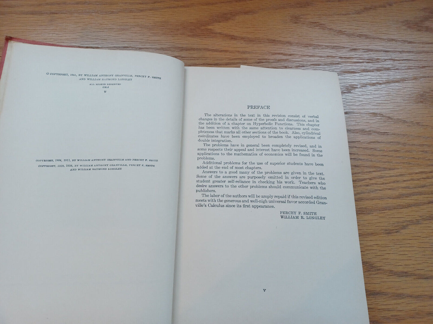 Elements Of The Differential And Integral Calculus By William Granville 1941